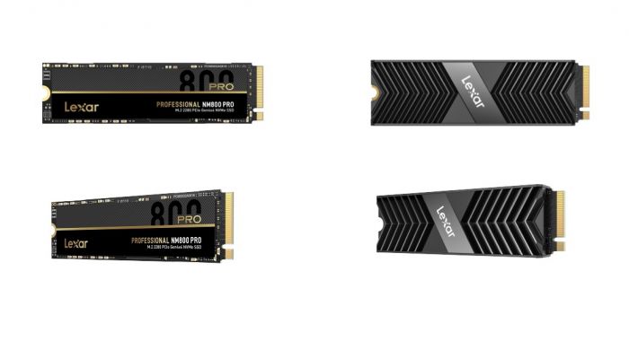 LEXAR เปิดตัว NM800PRO PCIE GEN4X4 NVME SSD