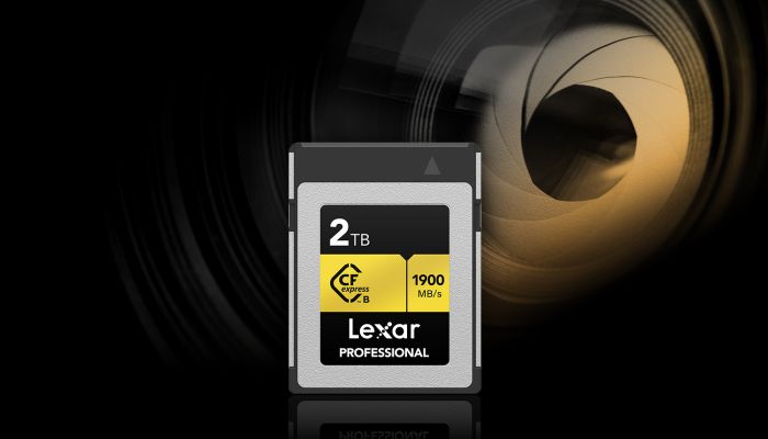 เปิดตัว Lexar Professional CFexpress Type B Card GOLD Series กับความจุ 1TB และ 2TB