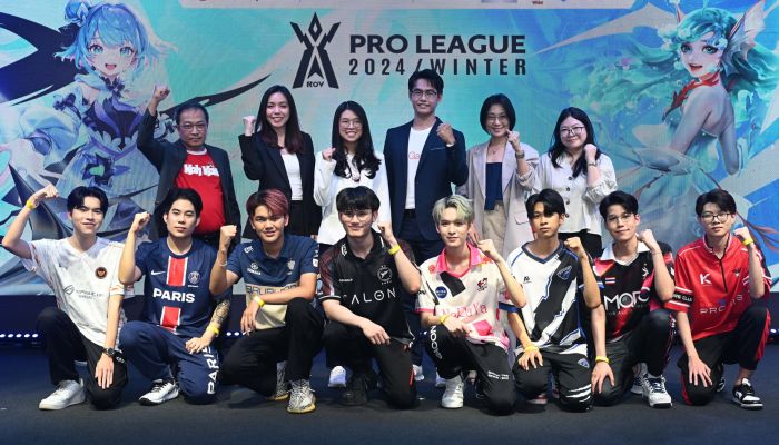 การีนา ฉลองครบรอบ 8 ปี เกม RoV ในไทย พร้อมจัดแข่ง RoV Pro League 2024 Winter