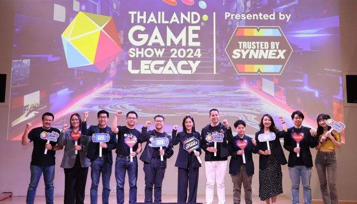 ปักหมุดความสนุก Thailand Game Show 2024 Presented by SYNNEX 18 - 20 ต.ค. 67 นี้ ที่ศูนย์การประชุมแห่งชาติสิริกิติ์