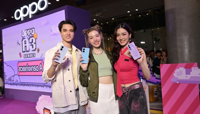 OPPO วางจำหน่าย OPPO A3 Pro 5G และ OPPO A3x รุ่นใหม่