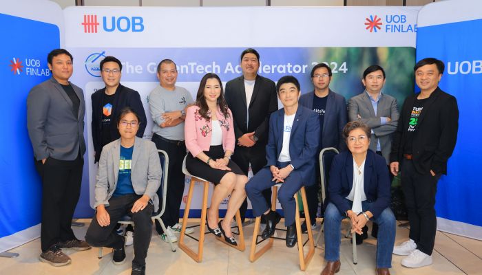 ยูโอบีขับเคลื่อนนวัตกรรมที่ยั่งยืนในประเทศไทย ผ่านโครงการ GreenTech Accelerator