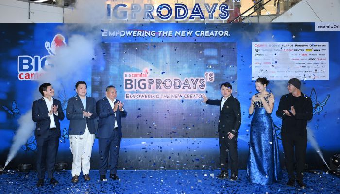 บิ๊ก คาเมร่า อัดอีเว้นท์ใหญ่ BIG CAMERA BIG PRO DAYS 18 รับตลาดกล้องดิจิทัลในประเทศไทยโต