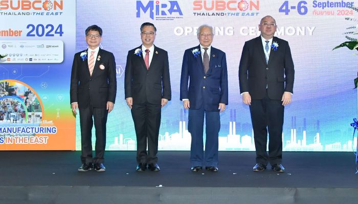 บีโอไอ ผนึกกำลัง สมาคมไทยซับคอน - อินฟอร์มา จัดงาน 'Mira and Subcon Thailand: The East 2024' บูมลงทุนภาคตะวันออก ดันไทยศูนย์กลางชิ้นส่วนอาเซียน