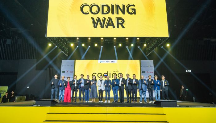 ก.ดีอี - ดีป้า จุดพลุ ‘Coding War รอบชิงชนะเลิศ’ นักเรียนและครู 100 ทีม ร่วมชิงชัยในสมรภูมิไอเดียโค้ดดิ้งที่ใหญ่ที่สุดในประเทศ