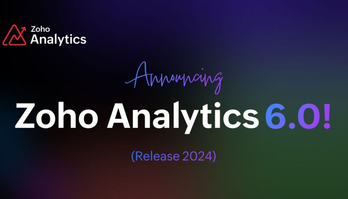 Zoho เปิดตัว Zoho Analytics เวอร์ชันใหม่ปรับเปลี่ยนง่ายพร้อมใช้งาน AI เพื่อให้ทุกคนทุกกลุ่มธุรกิจได้ใช้งาน BI แบบ Self Service