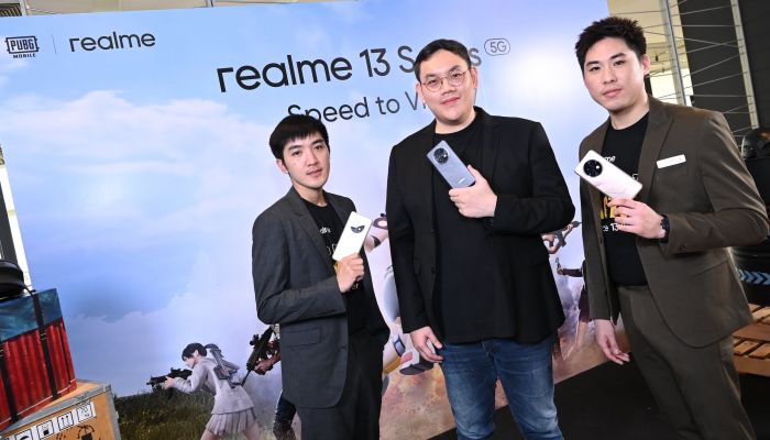 เปิดตัว 'realme 13 Series' อัพเกรดชิปเซ็ตตัวแรง ขึ้นแท่น Gaming Dominator แห่งปี! เริ่มต้น 8,999 บาท