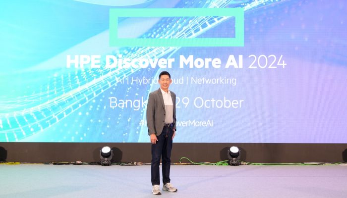 HPE เผยโฉม Future of AI, Edge และ Hybrid Cloud ในงาน HPE Discover More AI Bangkok 2024