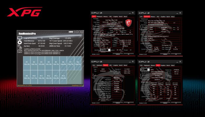 ADATA ร่วมมือกับ Intel และแบรนด์เมนบอร์ดชั้นนำ สร้างประสบการณ์การโอเวอร์คล็อกที่ราบรื่น