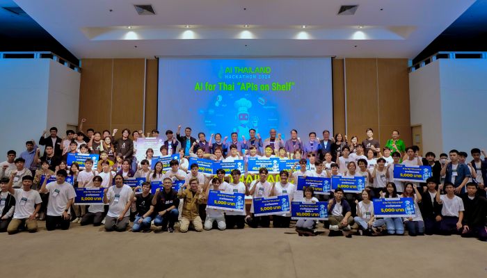 ปิดฉากการแข่งขัน AI Thailand Hackathon 2024