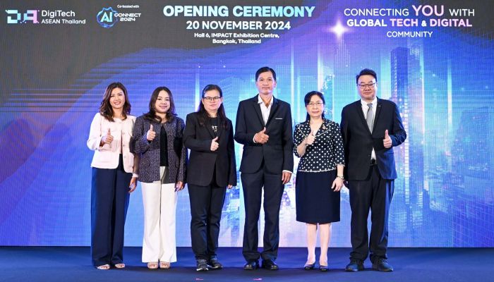 DigiTech ASEAN Thailand & AI Connect 2024 งานใหญ่แห่งปี ตอกย้ำศักยภาพ ‘ไทย’ ศูนย์กลางด้านเทคโนโลยีดิจิทัล และ AI แห่งอาเซียน