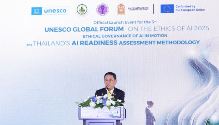 ดีอี ผนึก ‘อว.- ศธ.’ ร่วมมือ UNESCO เตรียมเป็นเจ้าภาพงาน 'UNESCO Global Forum on the Ethics of AI 2025' ครั้งแรกในเอเชียแปซิฟิก