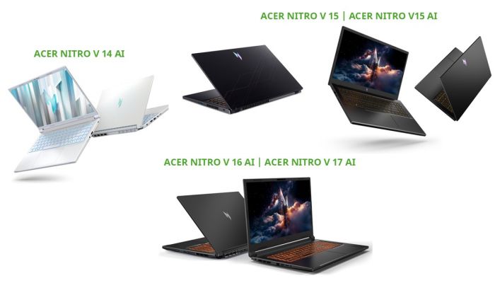 Acer เปิดตัว Nitro V รุ่นใหม่ เสริมทัพเกมมิ่งโน้ตบุ๊กด้วยประสิทธิภาพที่เหนือกว่า