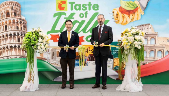 บิ๊กซี จัดงาน 'ITALY FAIR 2025' ขนทัพอาหารและวัตถุดิบคุณภาพพรีเมียม ส่งตรงจากอิตาลี ให้ผู้บริโภค ชิม – ช้อป ในราคาสุดคุ้ม คาดยอดขายโตกว่า 5 ล้านบาท