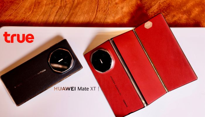 HUAWEI Mate XT Ultimate Design x True สมาร์ทโฟนนวัตกรรมจอพับ 3 ทบแรกของโลก พร้อมเอกสิทธิ์เหนือระดับสำหรับลูกค้าทรู