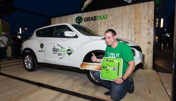 GrabTaxi แจก นิสสัน จุ๊คแล้วในแคมเปญ เรียกแกร็บแจกจุ๊ค