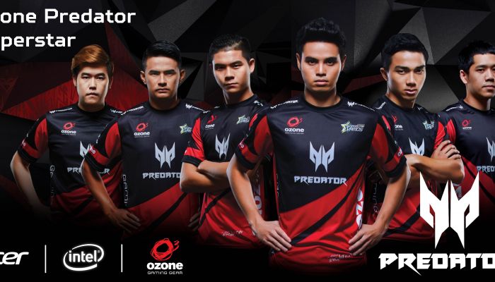 e-Sport ไทยโต Acer หนุนศึกกีฬาอีสปอร์ตเต็มพิกัด สนับสนุนทีม Ozone Predator Superstar