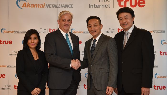  ทรู อินเทอร์เน็ต จับมือกับ Akamai จากสหรัฐอเมริกา เปิดบริการใหม่ 