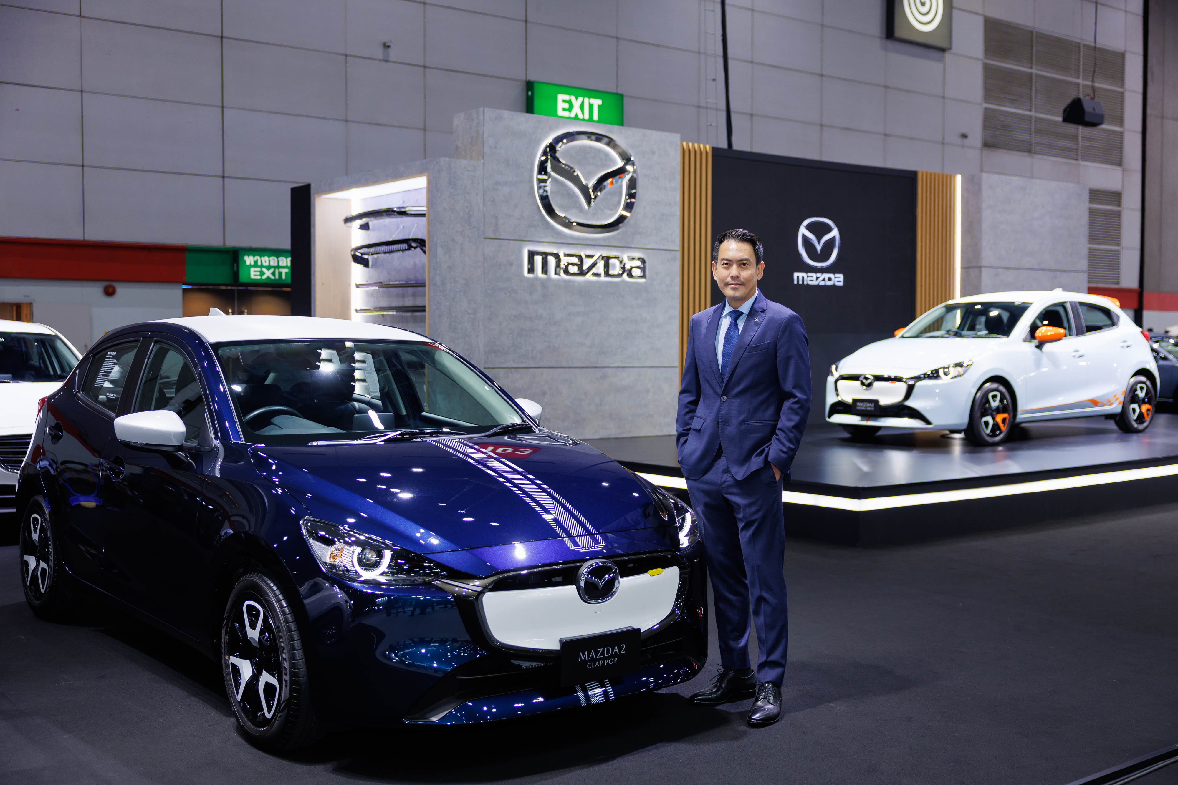 มาสด้าตอกย้ำกระแสความร้อนแรง NEW MAZDA2 ยกทัพอวดโฉมต่อเนื่องในงาน FAST AUTO SHOW THAILAND พร้อมมอบแคมเปญสุดคุ้ม