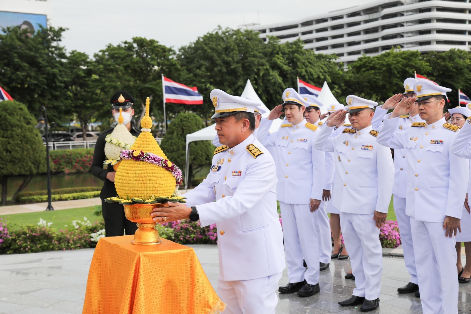 NT จัดพิธีถวายสักการะพระอนุสาวรีย์จอมพล สมเด็จพระราชปิตุลาฯ เนื่องในวันสื่อสารแห่งชาติ 2566