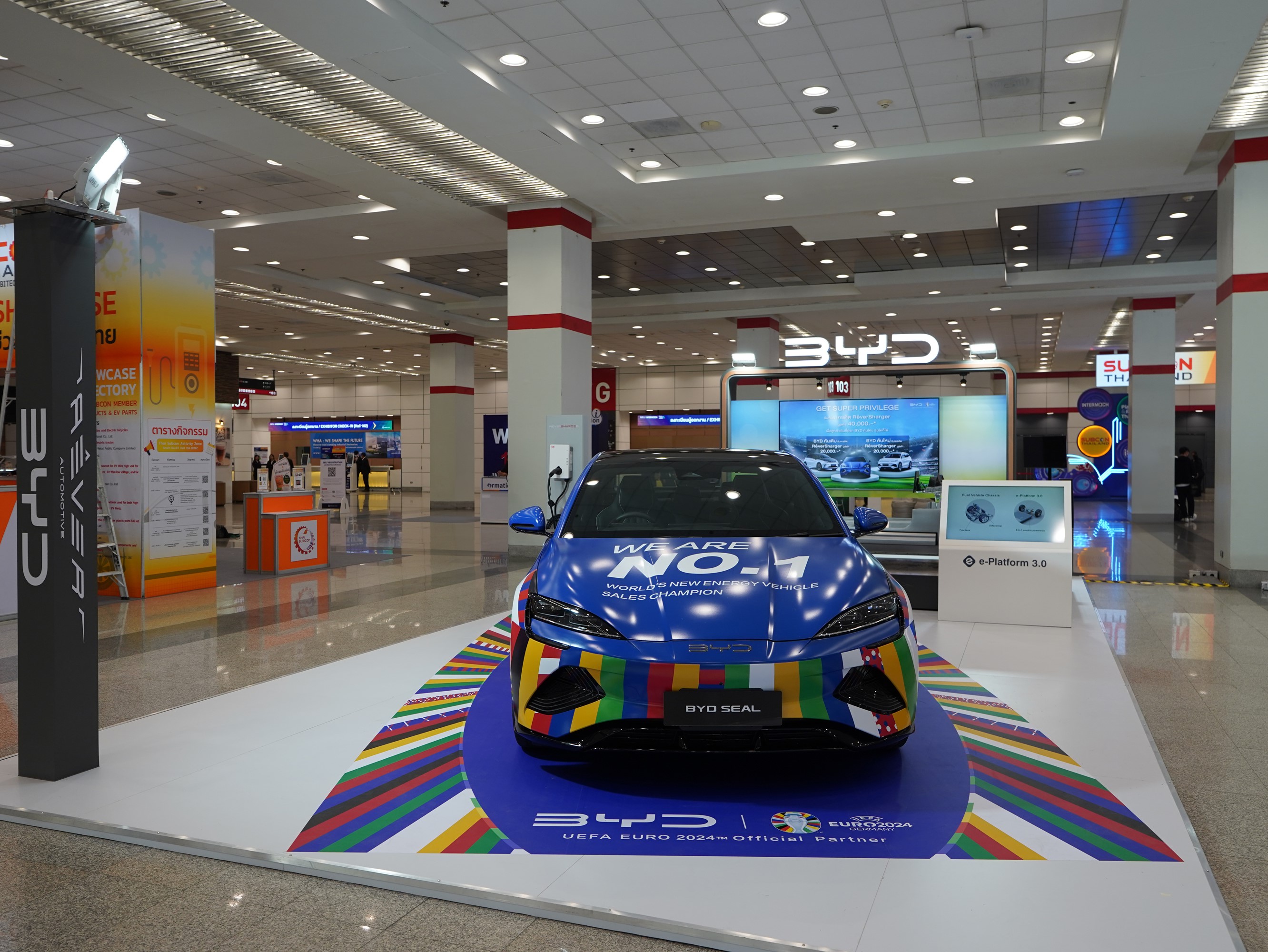 BYD จัดแสดงนวัตกรรมในงานซับคอนไทยแลนด์ 2024