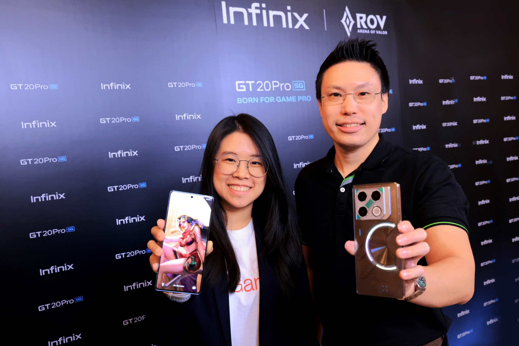 Infinix เปิดตัว GT 20 Pro 5G เกมมิ่งโฟนสเปคแรง ราคาคุ้ม สมาร์ทโฟนหนึ่งเดียวในการแข่งขัน RoV Pro League 2024 Winter