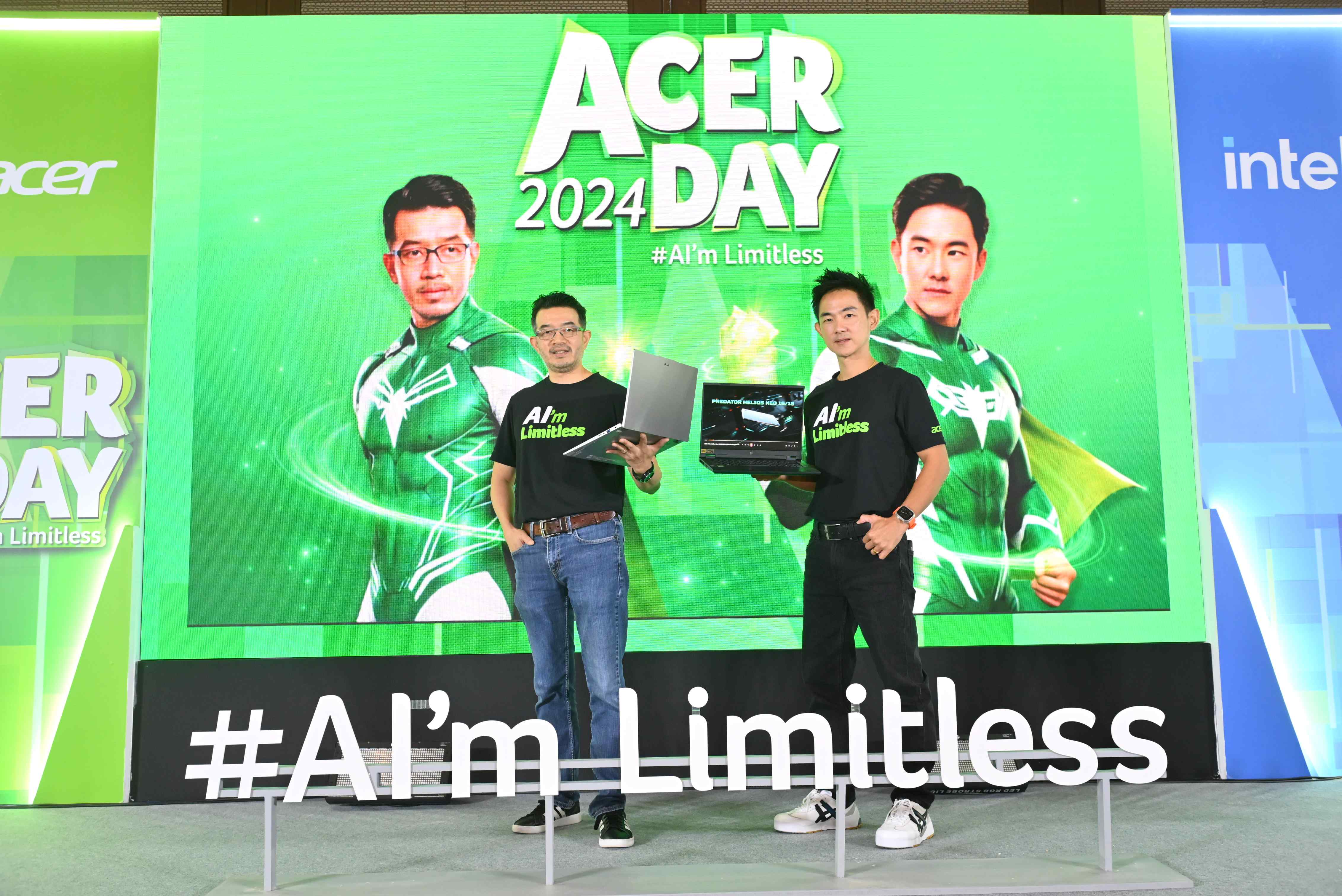 Acer Day 2024 'AI'm Limitless' สู่ความเป็นไปได้ที่ไร้ขีดจำกัดด้วย AI