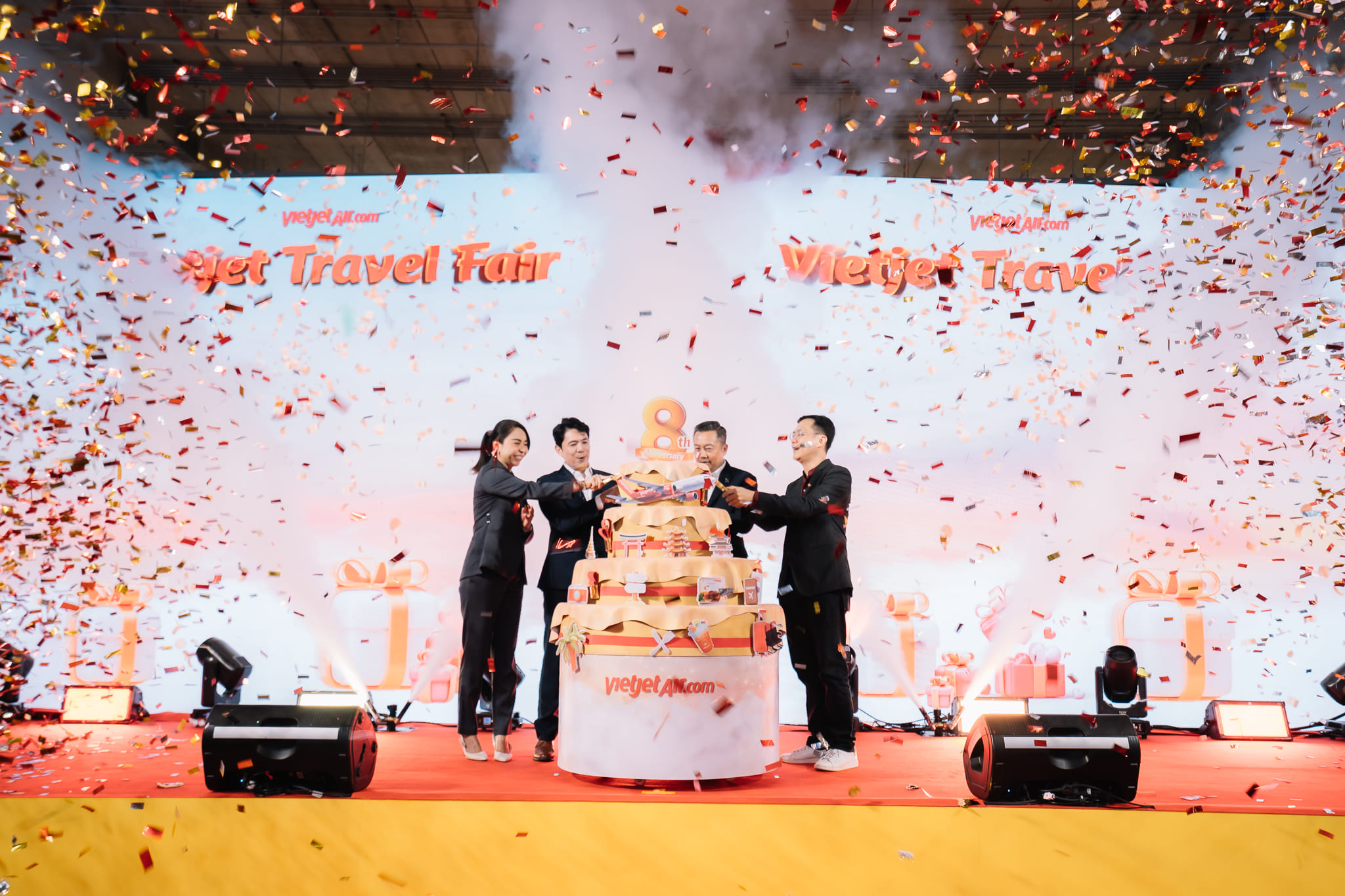 เวียตเจ็ทไทยแลนด์ ฉลองครบรอบ 8 ปี จัดงานสุดยิ่งใหญ่ ‘Vietjet Travel Fair’