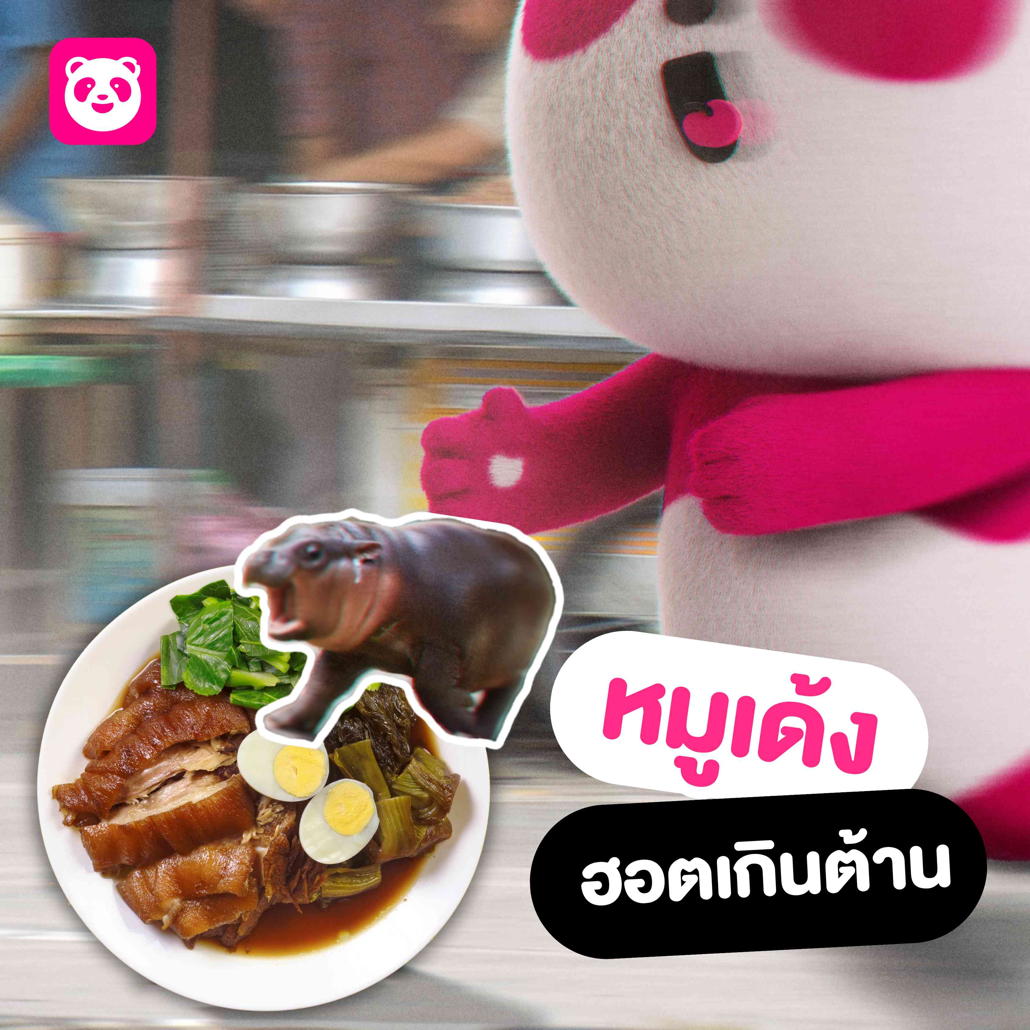 foodpanda เปิดลายแทง 10 ร้านข้าวขาหมู รับกระแส 'น้องหมูเด้ง'