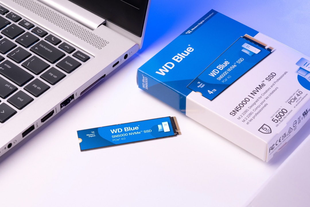 WD Blue SN5000 NVMe SSD พร้อมวางจำหน่ายแล้วในประเทศไทย