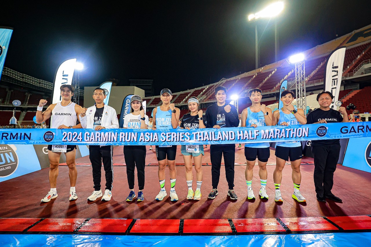 โอโมดา แอนด์ เจคู ประเทศไทย จับมือ การ์มิน ส่ง JAECOO 6 EV วิ่งนำใน “Garmin Run Asia Series 2024”