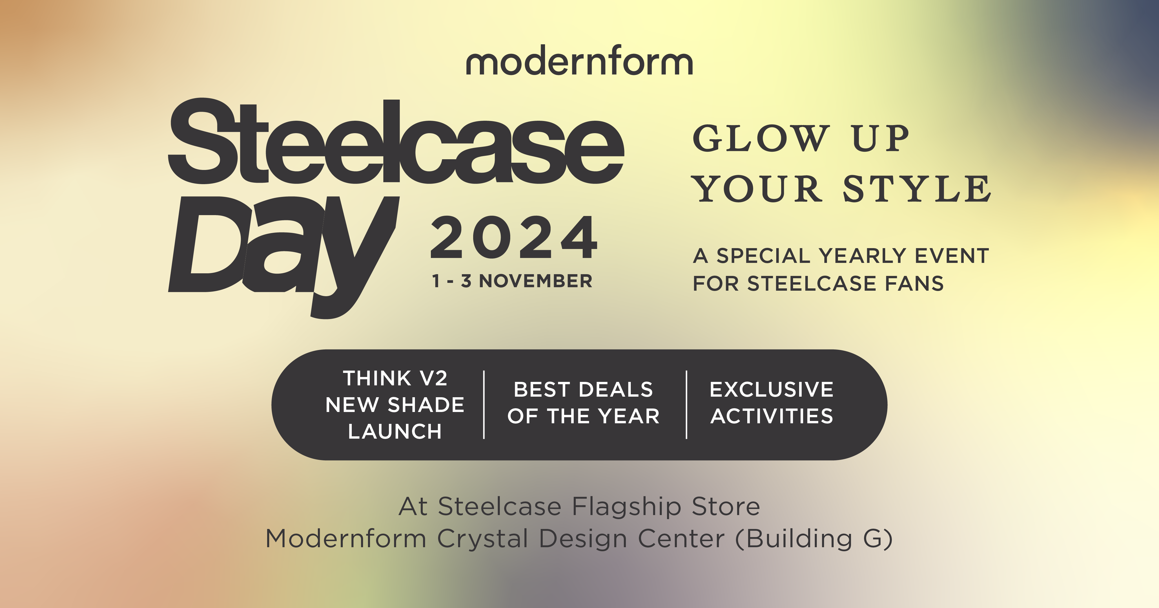 โมเดอร์นฟอร์ม จัดงาน Steelcase Day พบกับนวัตกรรมเฟอร์นิเจอร์สำนักงานระดับโลก ตอบโจทย์การใช้งานเพื่อสุขภาพ เพิ่มประสิทธิภาพในการทำงาน