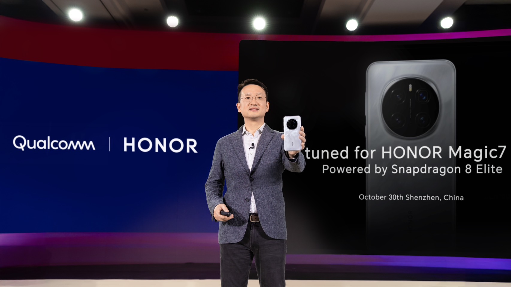 มือถือเรือธง HONOR Magic7 พร้อมขุมพลัง Snapdragon 8 Elite และนวัตกรรม AI อัจฉริยะ