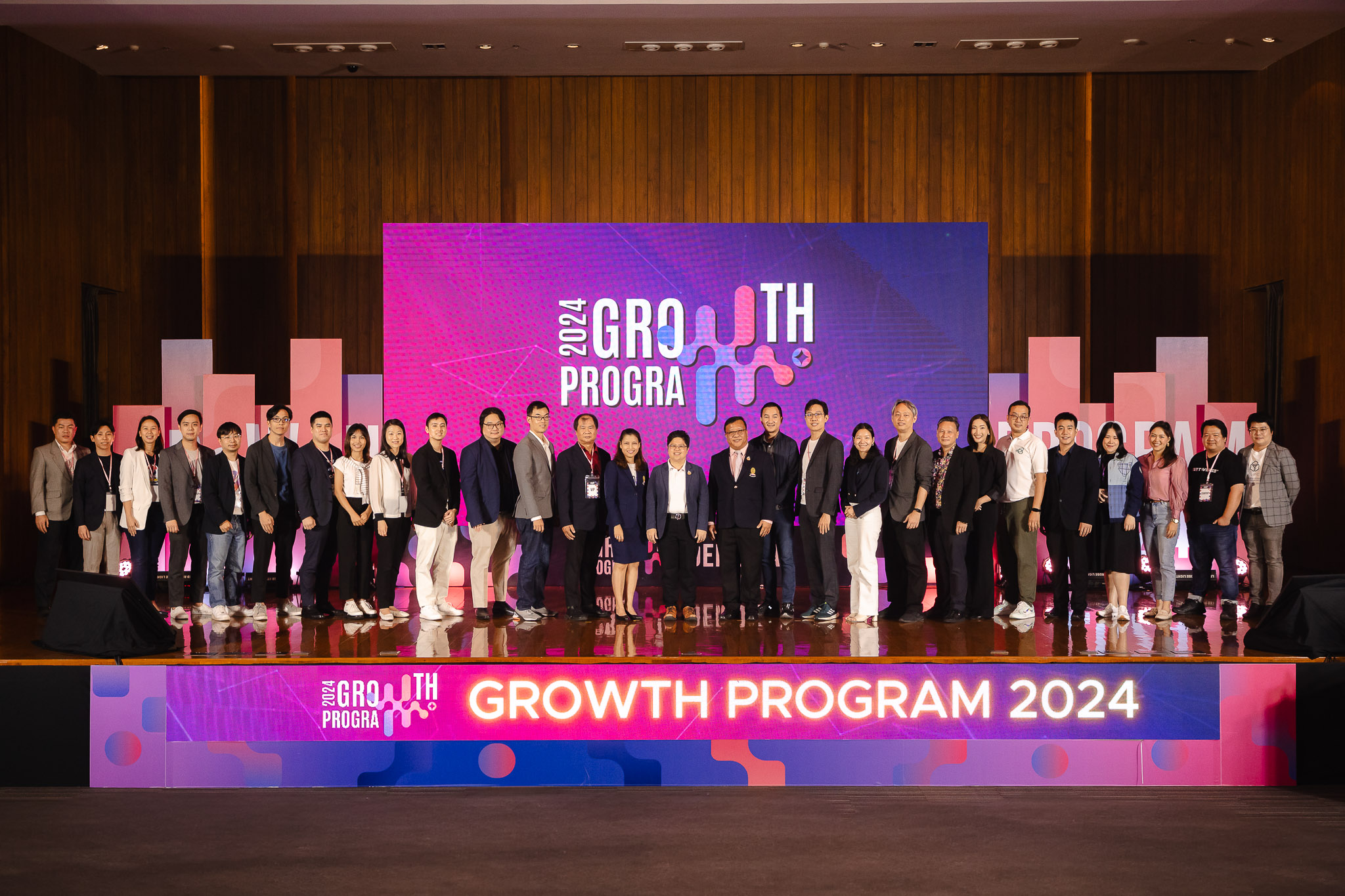 20 Startup จากโครงการ Growth Program 2024 อนาคตของนวัตกรรมไทยสู่เวทีโลก จากความฝัน สู่ความสำเร็จ