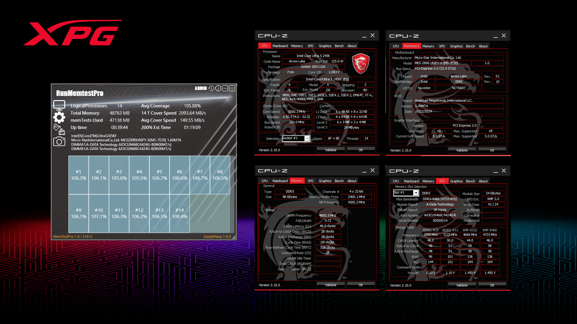 ADATA ร่วมมือกับ Intel และแบรนด์เมนบอร์ดชั้นนำ สร้างประสบการณ์การโอเวอร์คล็อกที่ราบรื่น