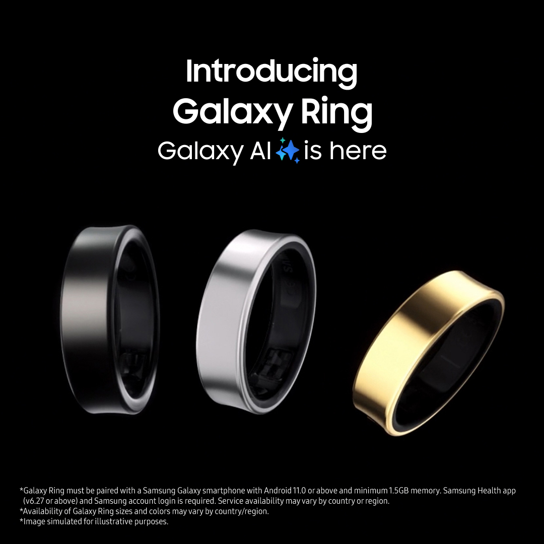 เปิดขายแล้ว! Galaxy Ring แหวนอัจฉริยะจากซัมซุง