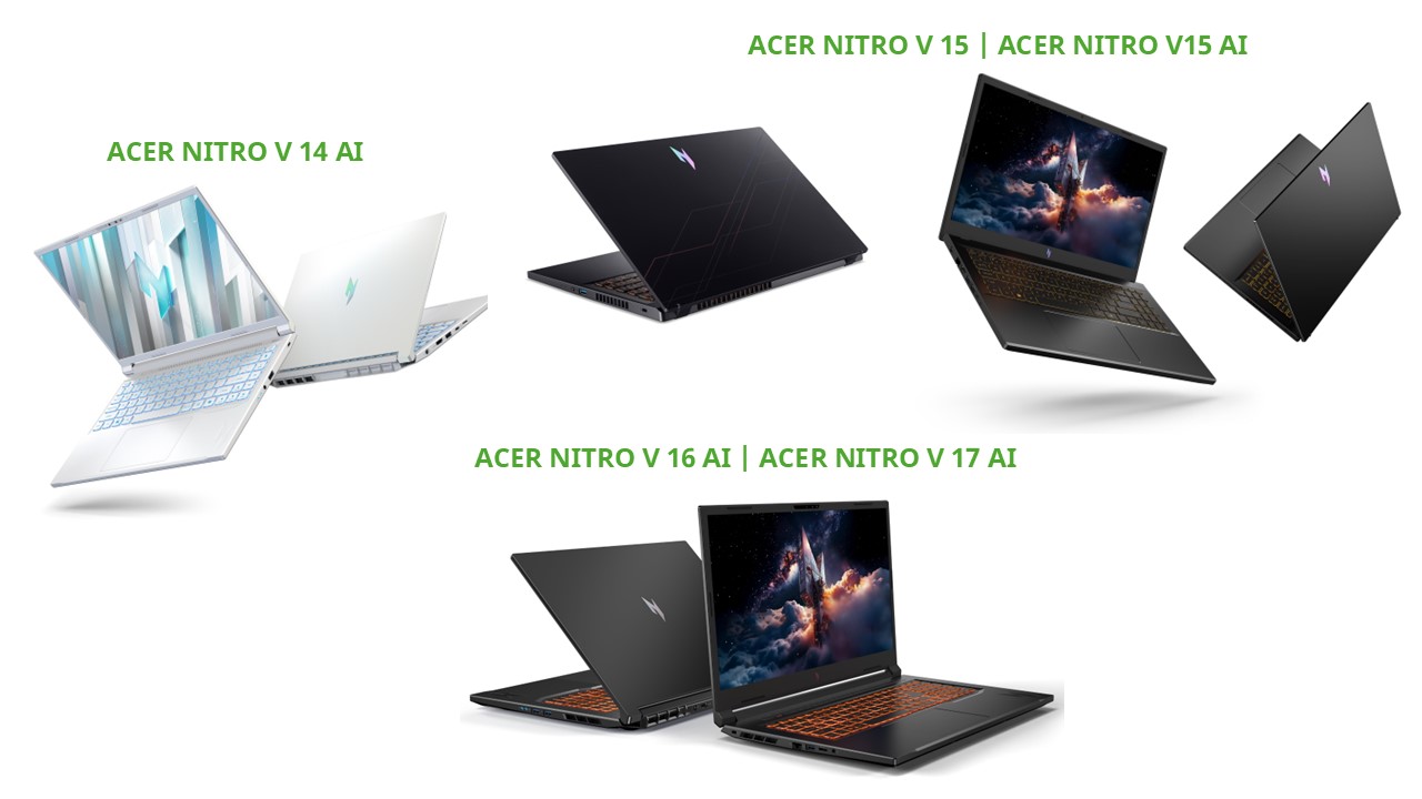 Acer เปิดตัว Nitro V รุ่นใหม่ เสริมทัพเกมมิ่งโน้ตบุ๊กด้วยประสิทธิภาพที่เหนือกว่า