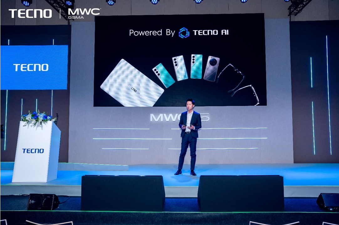 TECNO เปิดตัว AI Ecosystem ผลิตภัณฑ์ใหม่ในงาน MWC Barcelona 2025